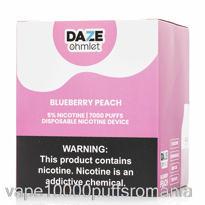 Vape Romania [10-pack] 7 Daze Ohmlet 7000 De Unica Folosinta